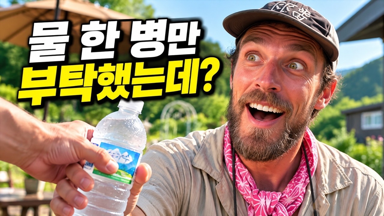 물 한 병 부탁한 미국인, 한국 시골에서 이어진 뜻밖의 환대 영상 썸네일