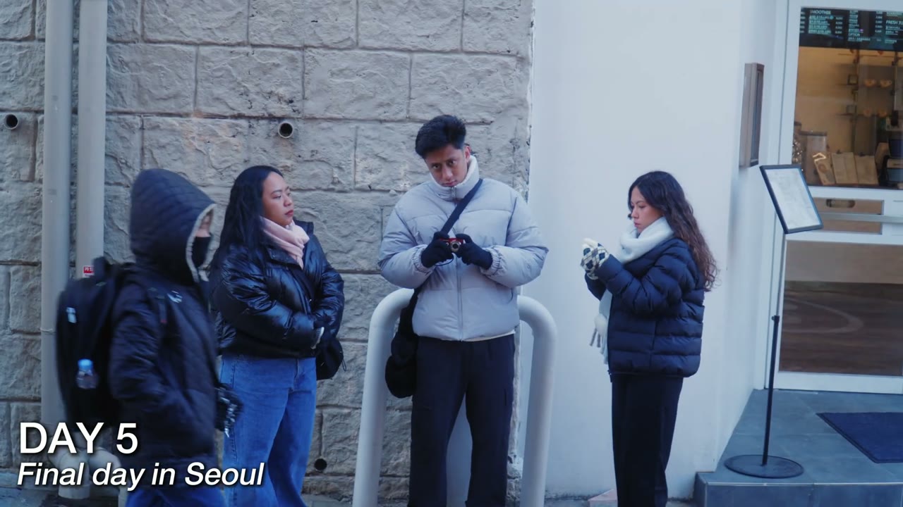 서울 마지막 날, 먹거리 여행의 시작